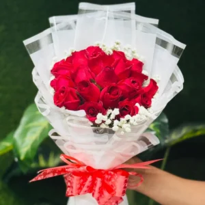 Red rose bouquet